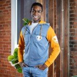 Bleach Men's Grey Shinigami Skull Graphic Hoodie