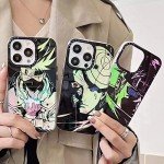 Luxury Anime Phone Case with Blue Light Effect