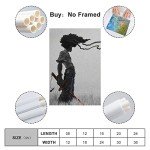 Afro Samurai Anime Poster – Room Aesthetic Art