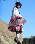 Kochou Shinobu Women's Anime Cosplay Kimono Outfit