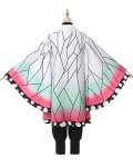 Kochou Shinobu Women's Anime Cosplay Kimono Outfit