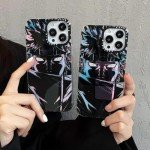 Anime Laser Effect Phone Case for iPhone 16 Pro Max
