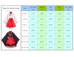 Red and White Fox Anime Cosplay Kimono Set