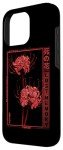 Japanese Spider Lily Anime Aesthetic iPhone 16 Pro Case
