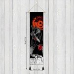 Anime Character Canvas Wall Art with Tassels