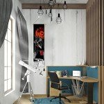 Anime Character Canvas Wall Art with Tassels