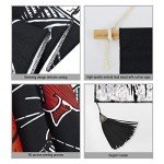 Anime Character Canvas Wall Art with Tassels