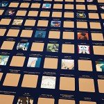 Top 100 Anime Scratch Off Poster - Wall Art