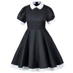 Anime Lolita French Maid Costume Set - Black 2XL