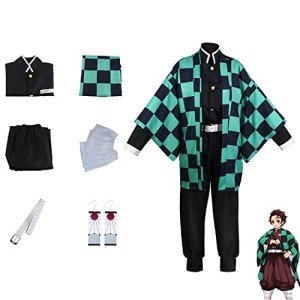 Rengoku Kamado Zenitsu Giyuu Cosplay Kimono Outfit