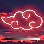 Neon LED Anime Cloud Wall Sign Light