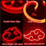 Neon LED Anime Cloud Wall Sign Light