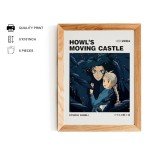 Studio Ghibli Anime Posters Set of 6