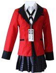 Yumeko Jabami Anime Cosplay School Uniform Set