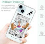 Anime-Inspired iPhone 15 Clear Case with Protection