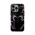 Anime Phone Case with Blue Light Effect for iPhone