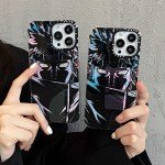 Anime Phone Case with Blue Light Effect for iPhone