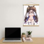 Cute Anime Girls Canvas Art - 12"x16" Poster