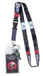 Kakashi Badge Holder with Rubber Pendant & Sticker