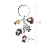 Anime Phone Case for iPhone 14/15 with Keychain