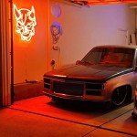 Hannya Mask Neon Sign - Anime Room Decor