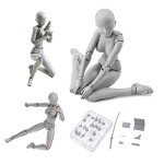 Haniforever Female Drawing Manikin Action Figure
