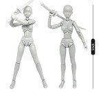 Haniforever Female Drawing Manikin Action Figure