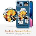 Anime Shockproof TPU Case for iPhone 15 Pro Max