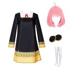 Anime Cosplay Costume with Wig for Parties