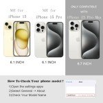 Wavy Frame Wine Red iPhone 15 Pro Max Case