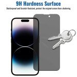 NEEPART iPhone 14 Pro Max Privacy Screen Protectors