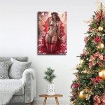 Anime Aerith Red Dress Wall Art Poster Print