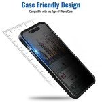 NEEPART iPhone 14 Pro Max Privacy Screen Protectors