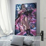 Kamado Nezuko Anime Art Poster for Room Decor