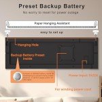 JALL 16" LED Wall Clock with Remote Control