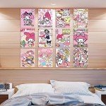 Cute Anime Poster Set - 12 Kawaii Prints