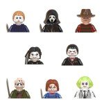 Mini Horror Movie Characters Action Figures Set