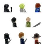 Mini Horror Movie Characters Action Figures Set