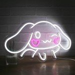 Cinnamoroll LED Neon Wall Sign for Anime Fans
