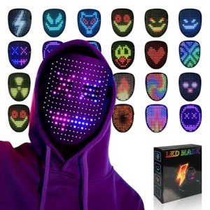 MOYACA LED Gesture-Sensing Light-Up Mask