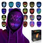MOYACA LED Gesture-Sensing Light-Up Mask