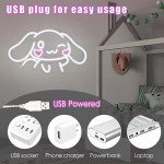 Cinnamoroll LED Neon Wall Sign for Anime Fans