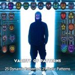 MOYACA LED Gesture-Sensing Light-Up Mask