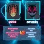 MOYACA LED Gesture-Sensing Light-Up Mask