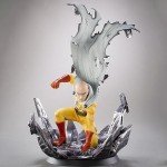 Saitama Action Figure Statue for Desk Decoration