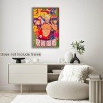 JJK Anime Poster - Manga Cover Wall Art