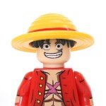 8PCS Anime Mini Action Figures Building Blocks Set