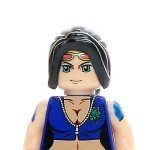 8PCS Anime Mini Action Figures Building Blocks Set