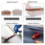 Ocean Moon Landscape Canvas Wall Art Print