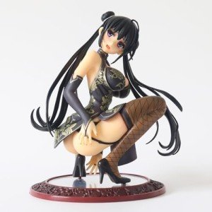 Zatanend Ecchi Togetsu Black Anime Girl Figure